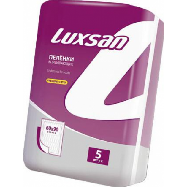 Пеленки Luxsan Premium Extra 60х90 5 шт